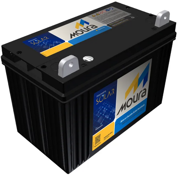 Bateria Estacionária Moura Solar 12MS162 (150Ah)