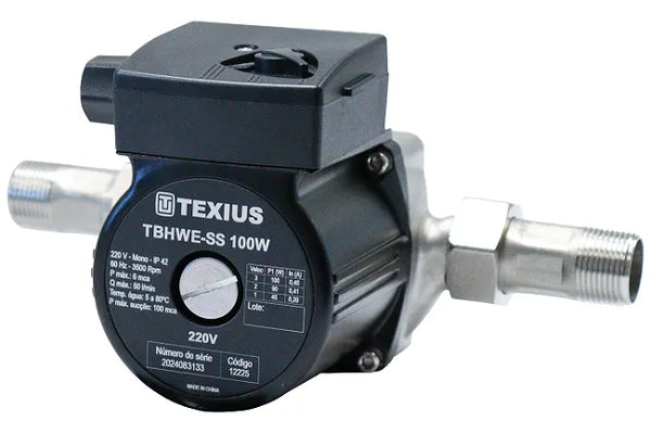 Bomba para Circulação Texius TBHWE-SS 100W - 220V