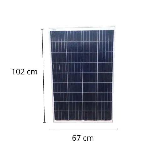 Kit 2x Painel Solar 100W Resun + Controlador KW1220 - 20A