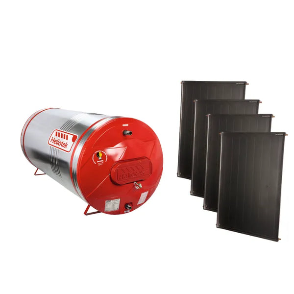 Kit Aquecedor Solar Heliotek 500 litros - Alta Pressão