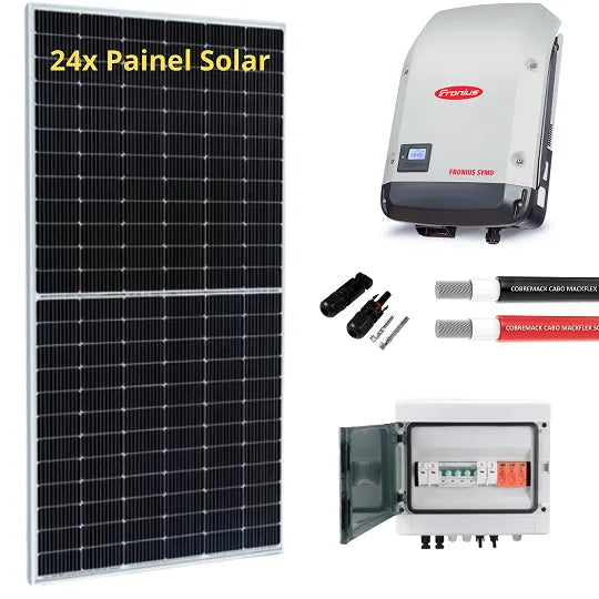 Kit Energia Solar Residencial 14,04kWp (1500kWh/mês)