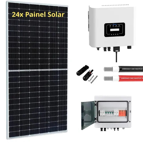 Kit Energia Solar Residencial 14,04kWp (1500kWh/mês)